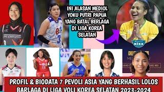 Profil dan Biodata 7 Pemain Voli Putri Asal Asia yang Berlaga di Liga Voli Korea Selatan 2023-2024