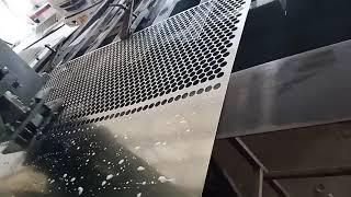 Perforated metal sheet fence panels 2mm thick perforated metal screen wall