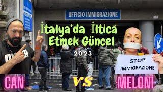 İTALYA'DA İLTİCA BAŞVURUSU ve SÜREÇ  / GÜNCEL 2023 #italya