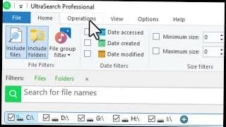 برنامج UltraSearch للبحث عن الملفات والمحتويات داخل الكمبيوتر في نفس اللحظة
