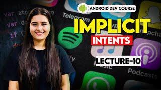 10. Implicit Intent | IMPORTANT | Android Tutorials in Hindi