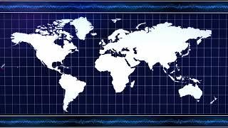 Business Background Earth and Graphs Animation 4K