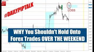 WHY You Shouldn't Hold Onto Forex Trades OVER THE WEEKEND