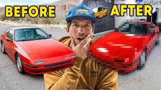 Making My Original 40 Year Old RX7 BRAND NEW! *Full Transformation!*