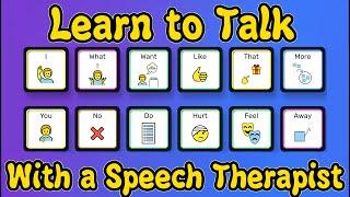 Speech Practice at Home for Apraxia and Speech Delays "Sleep"