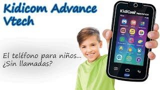 Vtech Kidicom Advance: El Teléfono para niños ¿sin llamadas?