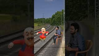 Motu Patlu dancing on track | Kinemaster editing | Ayan mechanic