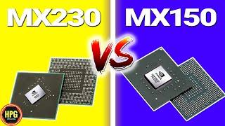 Nvidia MX230 vs MX150 Benchmark test 2019