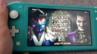 DO NOT BUY Mortal Kombat 11 Switch Lite gameplay