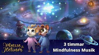 3 timmar Avkopplande Mindfulness Musik i Rymden | Meditation | Sömnmusik | Lugnande Zen Musik