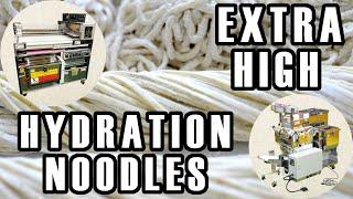 Online class: production of Extra High Hydration Noodles using a dough press and a rolling machine