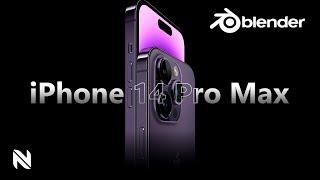 iPhone 14 Pro Max | 3D Product Animation | In Blender 3.2