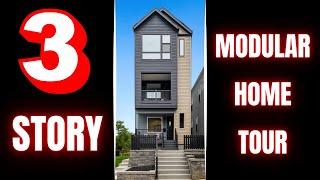 INCREDIBLE BUILD! 3 story modular home with a "ADU" on the bottom! House Tour