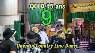 Le côté bal des 15 ans de "Quentin Country Line Dance" (9) à Élancourt (78) samedi 23 novembre 2024