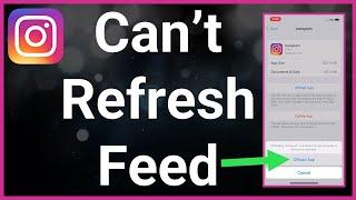 How To Fix Instagram Couldn't Refresh Feed