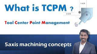 TCPM | Tool Center Point Mgmt | 5 axis machining concepts | CNC-Learning | Rajeev Sreedharan