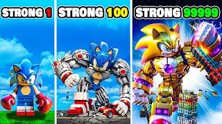 Lego SONIC gets Stronger with Every Punch