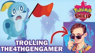 Trolling The4thGenGamer with Sobble! (Pokemon Shield Speedrun Race)