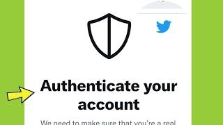 Twitter Authenticate you account | pick one square that shows two identical objects