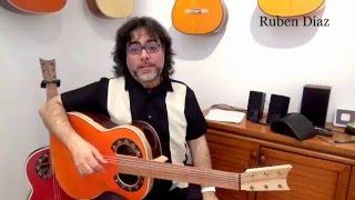 Rasgueo workout drills / Learning modern flamenco guitar online / Ruben Diaz Spain / CFG