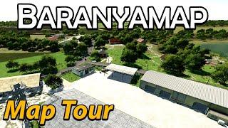 SUPER AUTHENTIC EUROPEAN MAP!! - BARANYAMAP MAP TOUR | FS22  | GRAINMAN TRAVELS ️