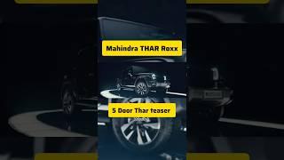 New Mahindra THAR ROXX | 5 door thar teaser #mahindratharroxx #mahindrathar #5doorthar #motorxtech