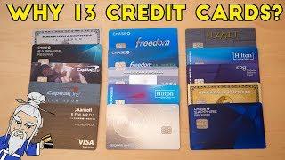 How to Climb the Credit Card Ladder Pt 2: Why we Have 13 Credit Cards