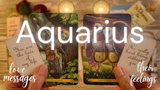 AQUARIUS LOVE TAROT- YOU ARE THE ONE THAT GOT AWAY, AQUARIUS 