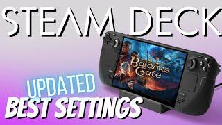 Baldur's Gate 3 Best Settings and Optimization FSR 2.2 for Steam Deck