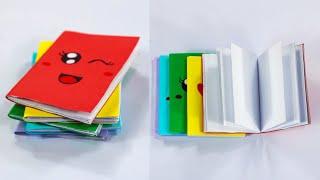 DIY MINI NOTEBOOKS - DIY BACK TO SCHOOL /Origami notebook /Origami craft with paper / Mini notebook