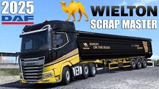 2025 MODEL DAF TIRLAR GELDİ !! WIELTON SCRAP MASTER DORSE | ETS2 1.51 !!