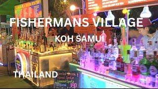 FISHERMANS VILLAGE IN NOVEMBER AND ITS BUSY? KOH SAMUI, THAILAND