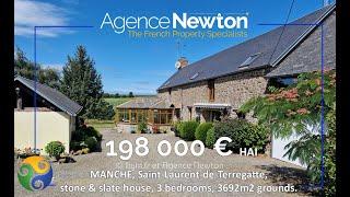 AS 4362   www.agencenewton com  House for sale, Normandy France.  Maison a vendre, Normandie, France