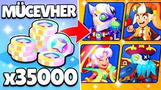 35.000 MÜCEVHERLİK KOSTÜM ALDIM SİZCE EN İYİSİ HANGİSİ? Brawl Stars