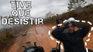 O PIOR DIA DA VIAGEM - Lama, Cachorro, Vaca e Chuva - Estrada Real de Moto - T3.Ep6