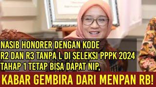 Nasib Honorer dengan Kode R2 dan R3 Tanpa L di Seleksi PPPK 2024 Tahap 1 Tetap Bisa Dapat NIP