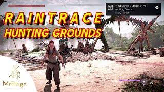 Horizon Forbidden West - Hunting Grounds - The Raintrace - All Trails Walkthrough