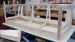 HOW TO BUILD A SOFA FRAME | DIY - ALO Upholstery