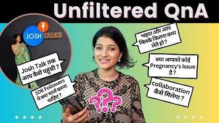 Unfiltered QnA | Monthly income revealed | Mansi QnA | Mansi Josh talk | Mansi Khare