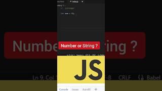 isInteger() Method in JavaScript #shorts #javascript #shortvideo