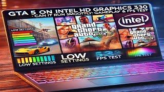 Intel HD Graphics 530 GTA 5 Gameplay  | FPS Test & Performance  #IntelHDGraphics530 #FPSBenchmark