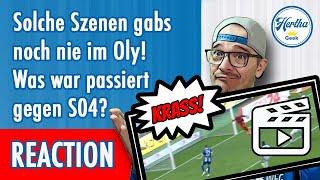 Reaction  auf Hertha gegen Schalke  was passierte im Oly?