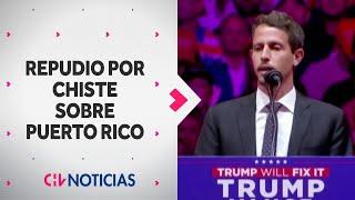 INSULTANTE BROMA a Puerto Rico genera repudio: Chiste racista de humorista pro-Trump causó ira