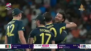 Afghanistan vs Australia T20 World Cup Match Highlights 2024