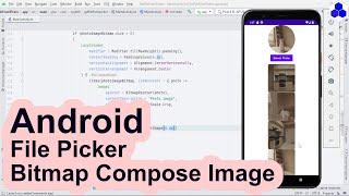 Single And Multi File Picker, And Bitmap On Compose Image Android