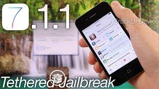 NEW Jailbreak 7.1.1 iOS Semi Tethered iPhone 4,GeekSn0w Windows & Cydia