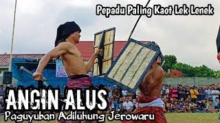 Angin Alus Vs Pepadu Legendaris Lenek || Cukup Satu Sambaran Untuk Angin || Bocor Pepadu Lenek