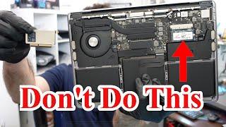 Why Fixing Macbook Pro 2017 SSD Issue with a Non Genuine SSD Is Dangerous