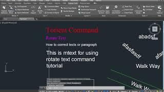 Torient Command In AutoCAD In Hindi