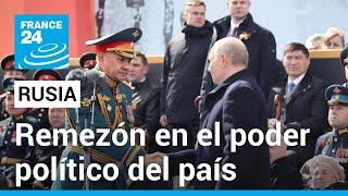 ¿Putin quiere prolongar la guerra en Ucrania con su remezón en el gabinete? • FRANCE 24 Español